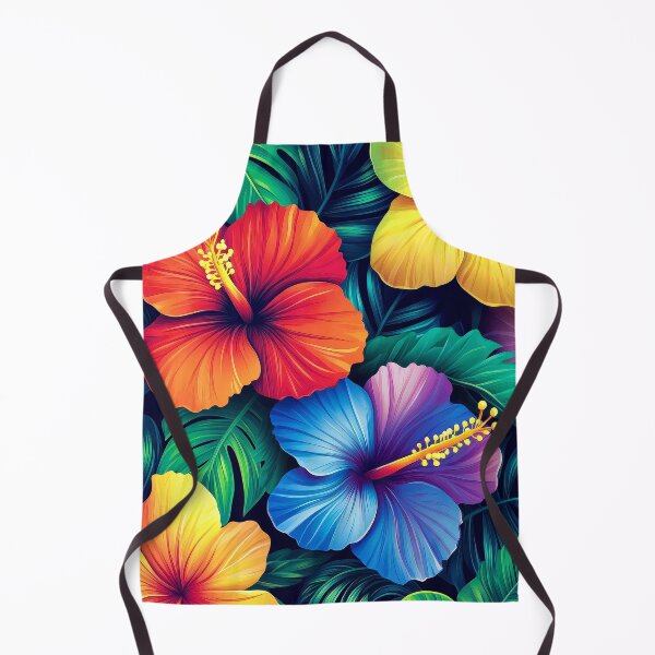 Item preview, Summer Tropical Flowers And Palm Leaves Digital Art designed and sold by DEC02.