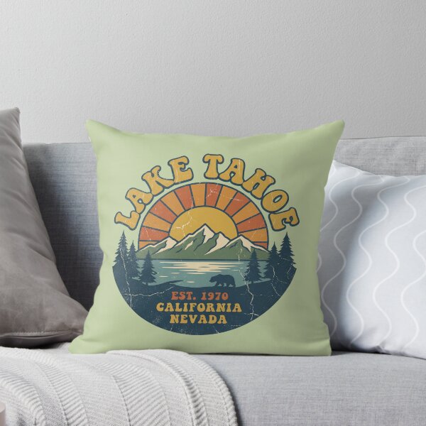 Item preview, 1970s  Retro Lake Tahoe  designed and sold by Milasneeze.