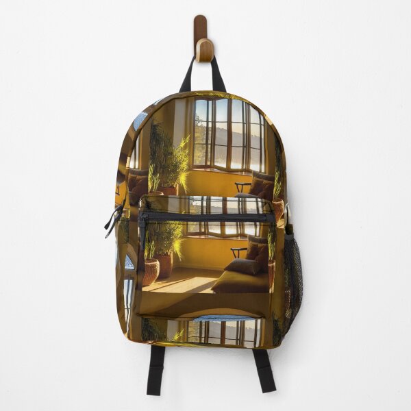 Item preview, Architecture - Mediterranean Style Arched Window, View of a Mountain Landscape at Sunset designed and sold by Reverso-Design.