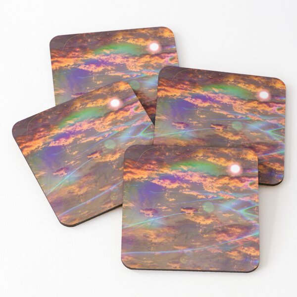 Item preview, Psychedelic Star in Cloudy Sky designed and sold by sadeelisha.art.