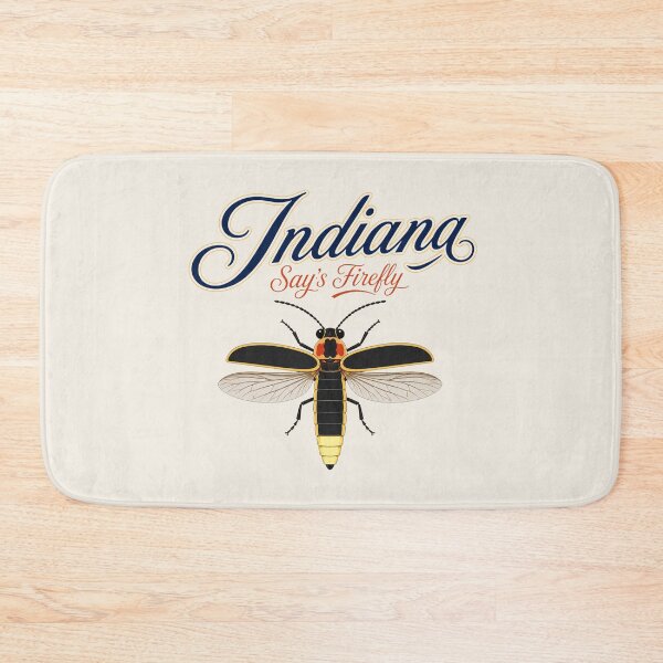 Item preview, Indiana Say’s Firefly – State Insect Art Print designed and sold by The-Drip-Studio.