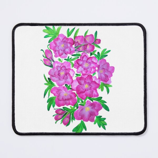 Item preview, Fuchsia and Lilac Peonies designed and sold by ArtOfMelania.