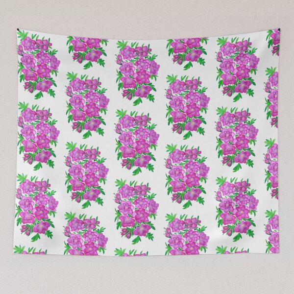Item preview, Fuchsia and Lilac Peonies designed and sold by ArtOfMelania.