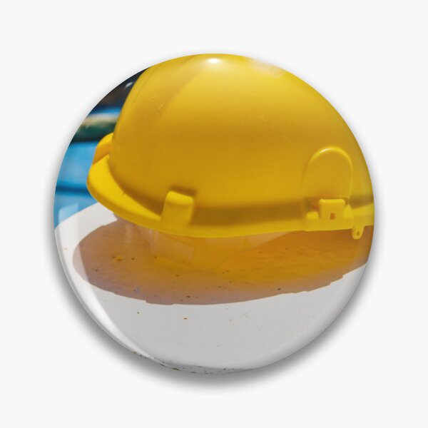 Item preview, Yellow Safety Hard Hat Resting on Ship Deck Bollard With Coiled Ropes - Marine Safety Concept designed and sold by Nmallia.
