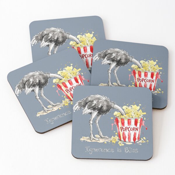 Artikelvorschau, Unwissenheit ist ein Segen: Die Illustration des Popcorn-Straußes entworfen und verkauft von SoulPT.