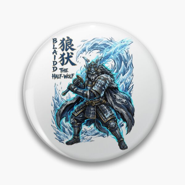 Item preview, Samurai Series: Blaidd the Half-Wolf (Elden Ring) designed and sold by MarcelinoDesigns.