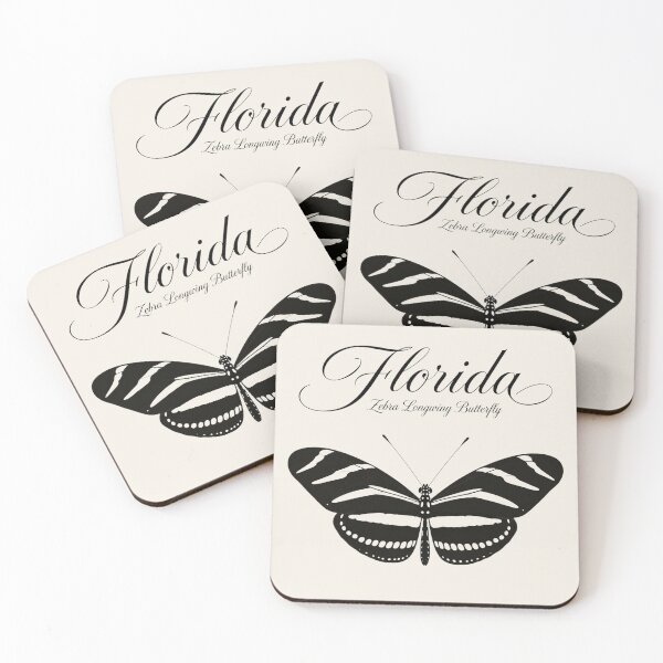 Item preview, Florida Zebra Longwing Butterfly designed and sold by The-Drip-Studio.