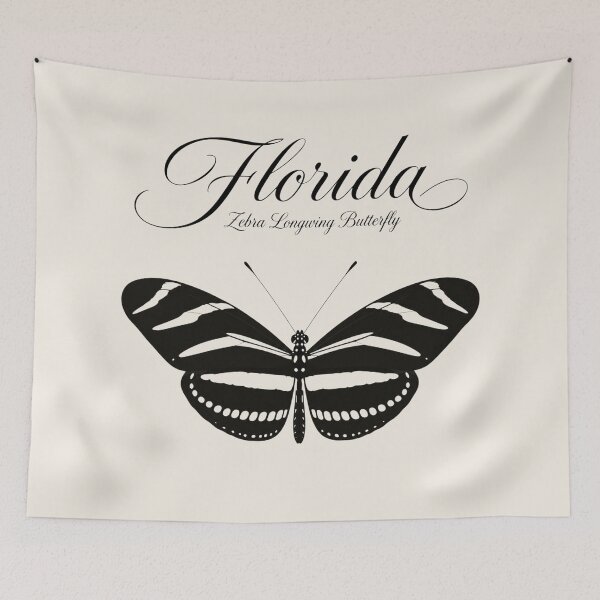Item preview, Florida Zebra Longwing Butterfly designed and sold by The-Drip-Studio.