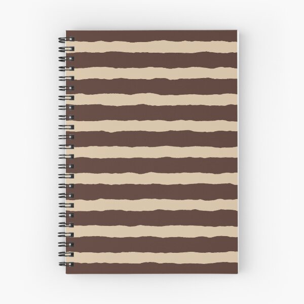 Item preview, Minimalist Stripes Coffee Wavy Lines designed and sold by DJAMALK.