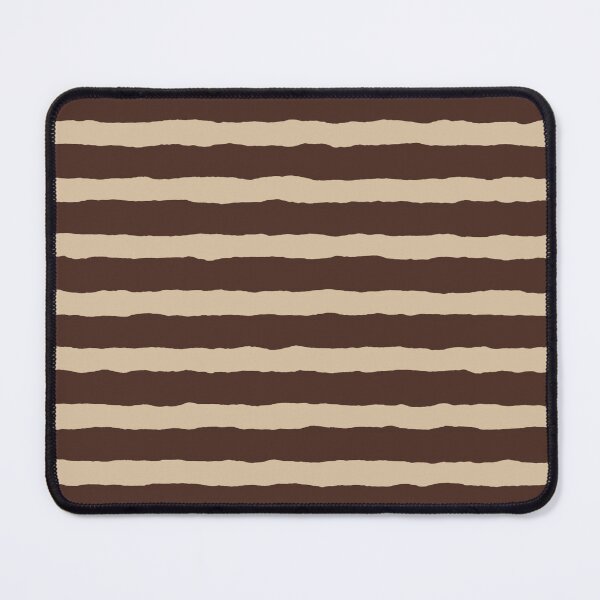 Item preview, Minimalist Stripes Coffee Wavy Lines designed and sold by DJAMALK.