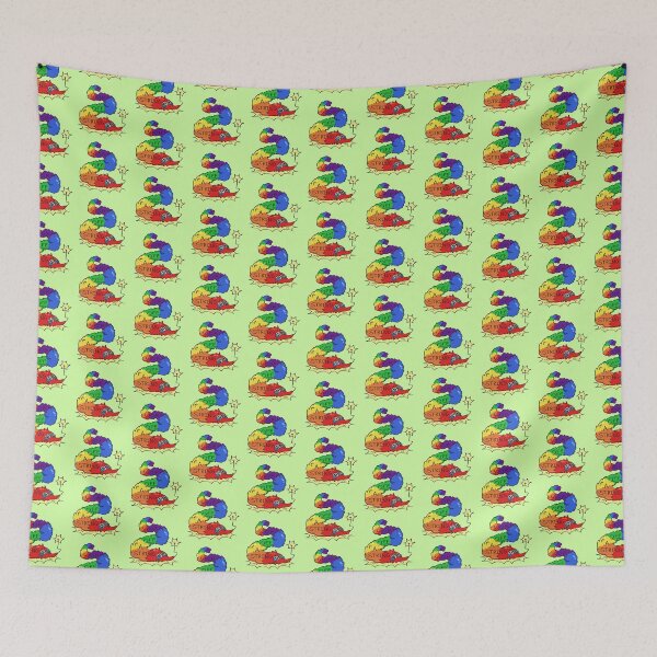 Item preview, Worm Off A String - Rainbow designed and sold by BumbleBites.
