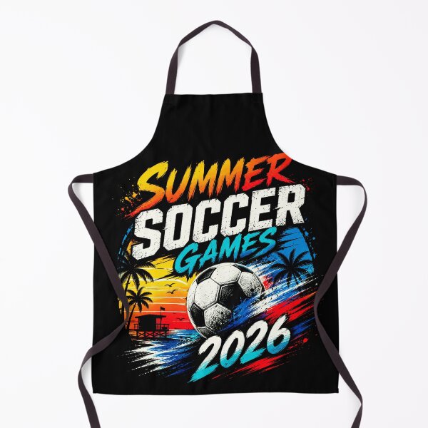 Item preview, Retro Summer Soccer Games 2026 designed and sold by legendaryskins.