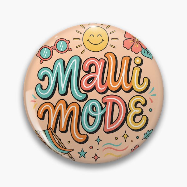 Item preview, Maui Mode – Hawaiian Vibes Design designed and sold by Sea Gem.