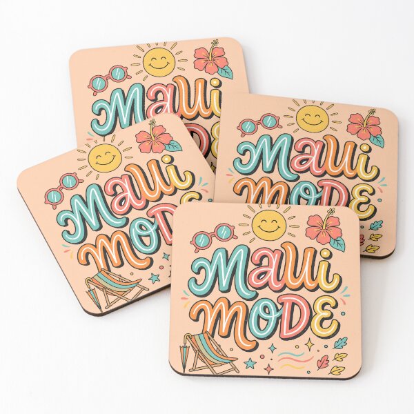 Item preview, Maui Mode – Hawaiian Vibes Design designed and sold by Sea Gem.