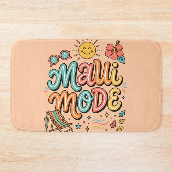 Item preview, Maui Mode – Hawaiian Vibes Design designed and sold by Sea Gem.