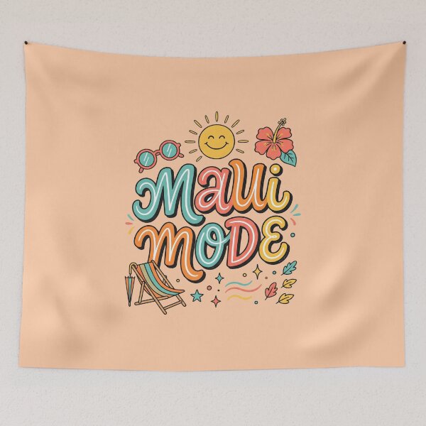 Item preview, Maui Mode – Hawaiian Vibes Design designed and sold by Sea Gem.