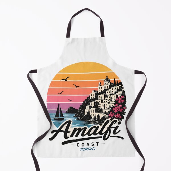Item preview, Vintage Amalfi Coast Italy Sunset Travel Design designed and sold by TAOptimus .