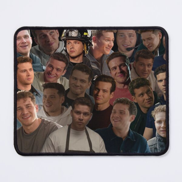 Item preview, Evan Buckley Collage designed and sold by carrie-does-art.