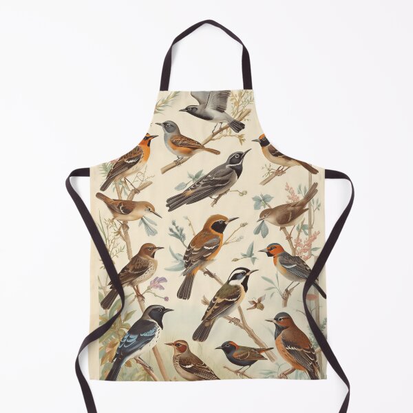 Item preview, Woodland Songbirds Vintage Natural History Illustration Art designed and sold by Evergreen Horizon Works.