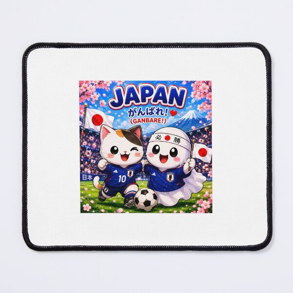 Item preview, Cute Japan Football Spirit designed and sold by Happy Ghost Studio.