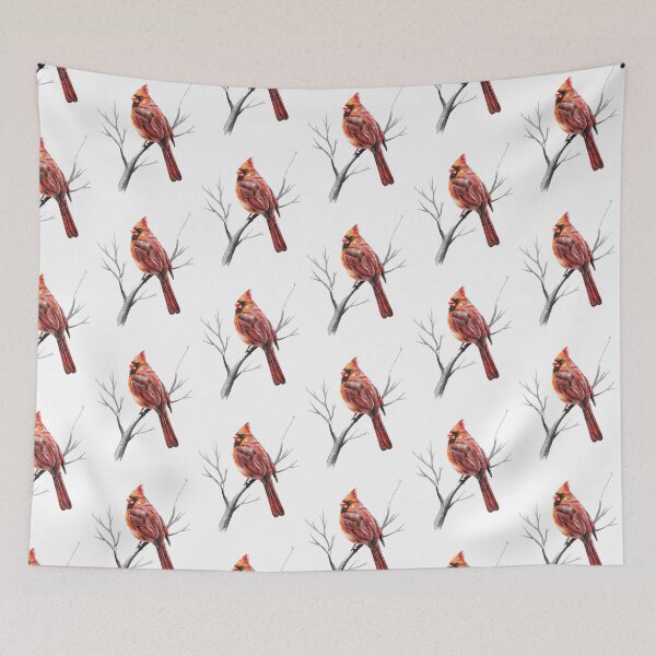 Item preview, Red Cardinal Bird designed and sold by Roy & Tiffany.
