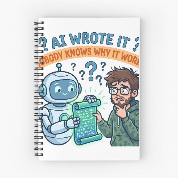 Item preview, AI Wrote It, Nobody Knows Why It designed and sold by mancikart.