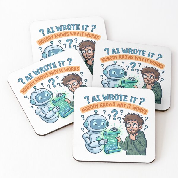Item preview, AI Wrote It, Nobody Knows Why It designed and sold by mancikart.