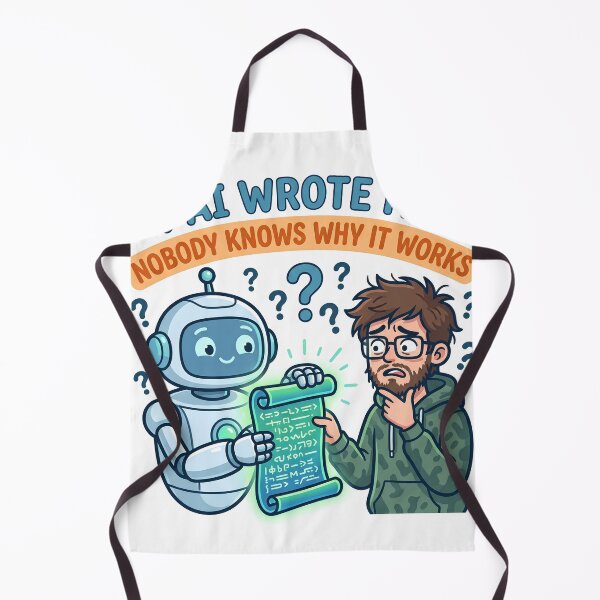Item preview, AI Wrote It, Nobody Knows Why It designed and sold by mancikart.