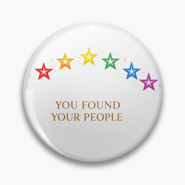 Item preview, You Found Your People Rainbow Star Typography designed and sold by VariusDesigns.