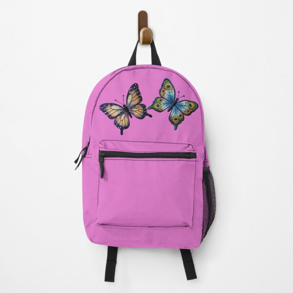 Item preview, 2 of the most beautiful butterflies, as if embroidered on fabric designed and sold by Segasprojects.