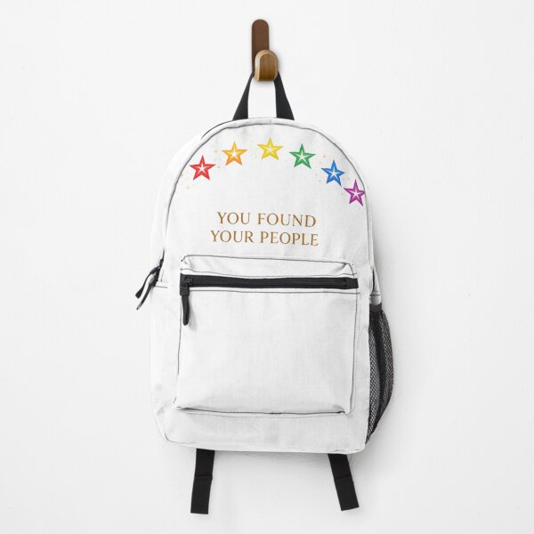 Item preview, You Found Your People Rainbow Star Typography designed and sold by VariusDesigns.