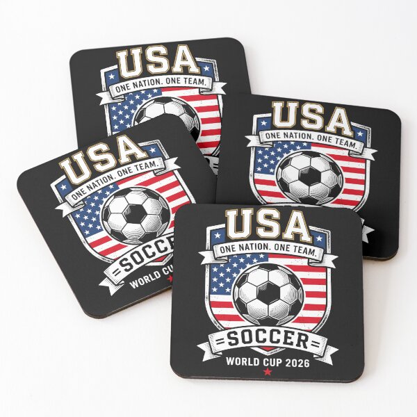 Item preview, USA Soccer World Cup 2026 Graphic Patriotic Football   designed and sold by Keingdesign.