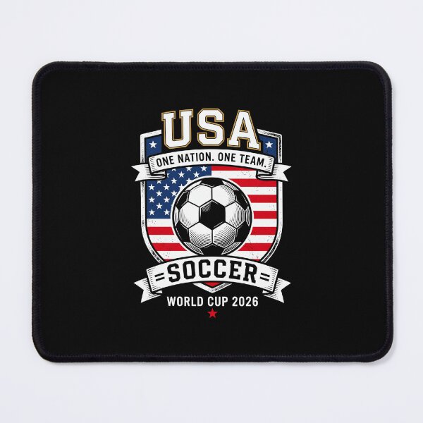 Item preview, USA Soccer World Cup 2026 Graphic Patriotic Football   designed and sold by Keingdesign.