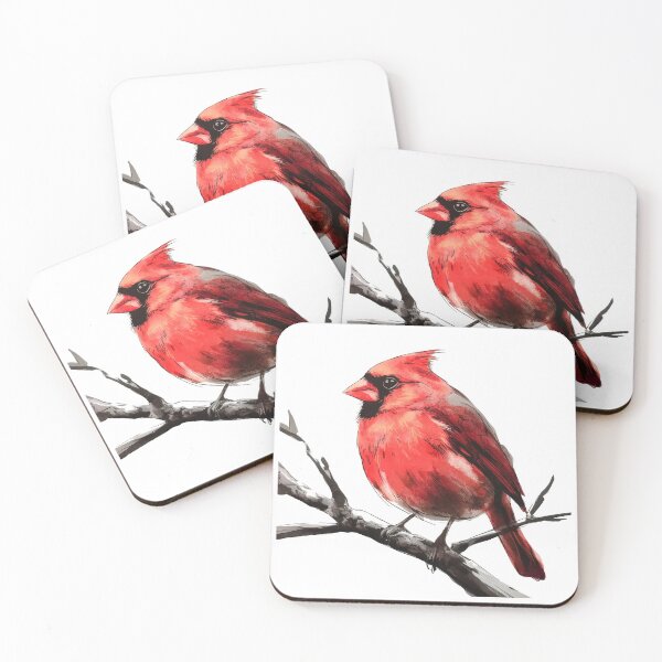 Item preview, Red Cardinal Bird designed and sold by Roy & Tiffany.
