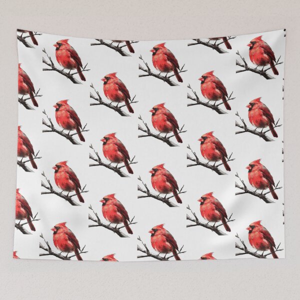 Item preview, Red Cardinal Bird designed and sold by Roy & Tiffany.
