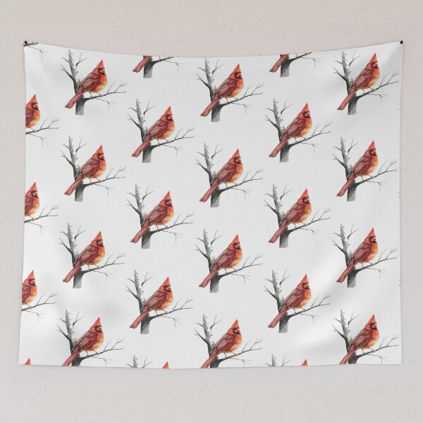 Item preview,  Red Cardinal Bird designed and sold by Roy & Tiffany.