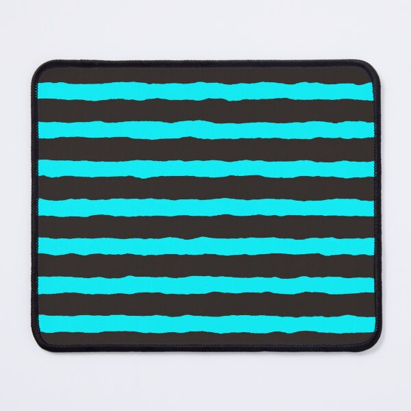 Item preview, Black and Blue Wavy Lines - Minimalist Stripes designed and sold by DJAMALK.