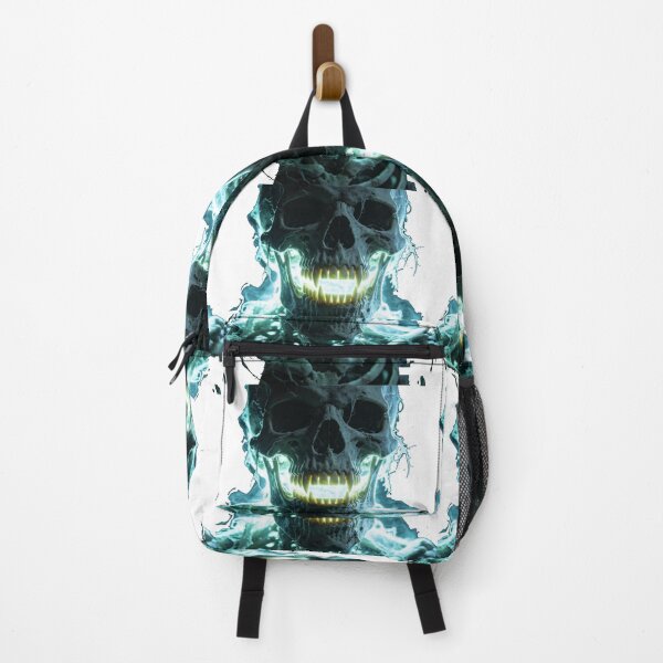 Item preview, Glowing Cyan Ghost Skull designed and sold by wojtas90.