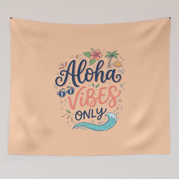 Item preview, Aloha Vibes Only – Hawaiian Vibes Design designed and sold by Sea Gem.