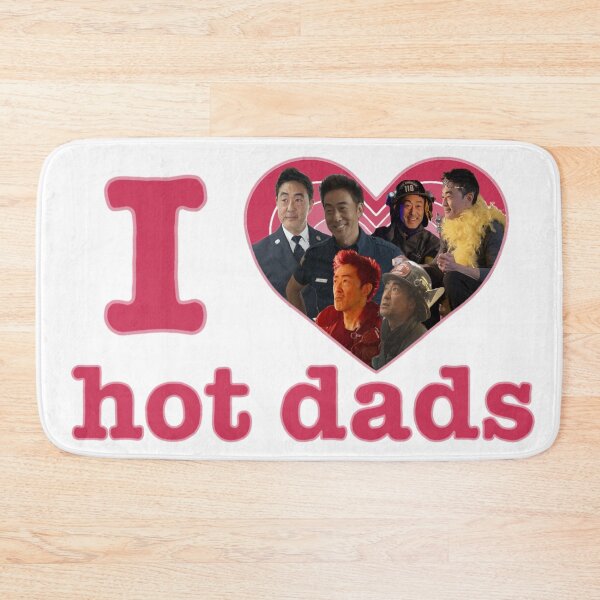 Item preview, I Love Hot Dads Chimney Han designed and sold by carrie-does-art.