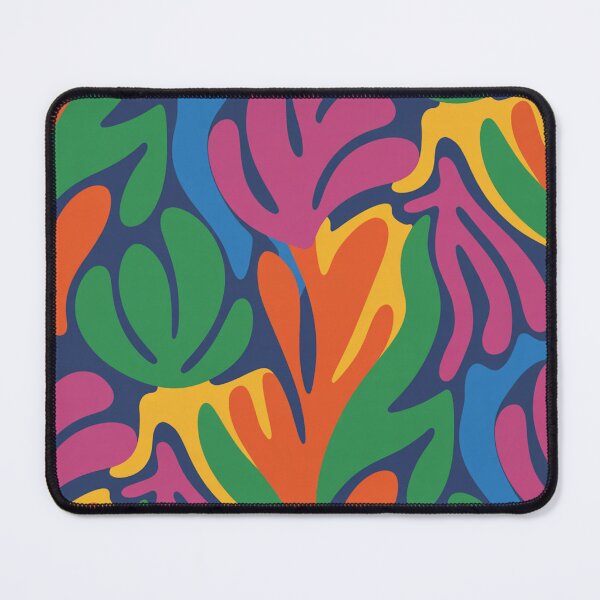 Item preview, Bold Fauvism Inspired Pattern | Vibrant Green Orange Abstract Seamless Repeat designed and sold by Midnight Veil Designs.
