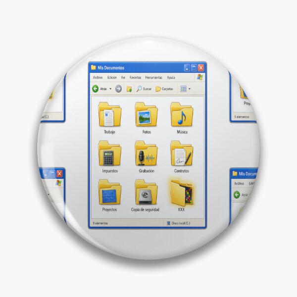 Item preview, The XXX Folder | Funny Windows Folder Design | Digital Nostalgia and Curious Humor | By Coloralmy designed and sold by Coloralmy.