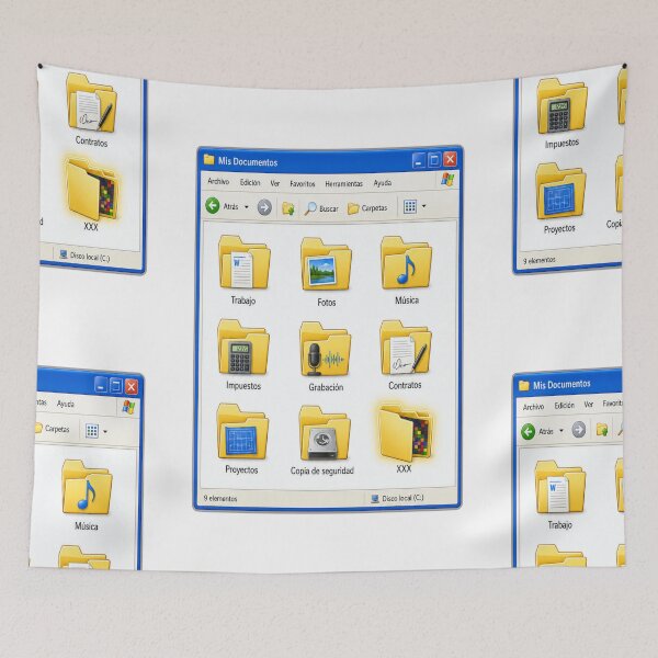 Item preview, The XXX Folder | Funny Windows Folder Design | Digital Nostalgia and Curious Humor | By Coloralmy designed and sold by Coloralmy.