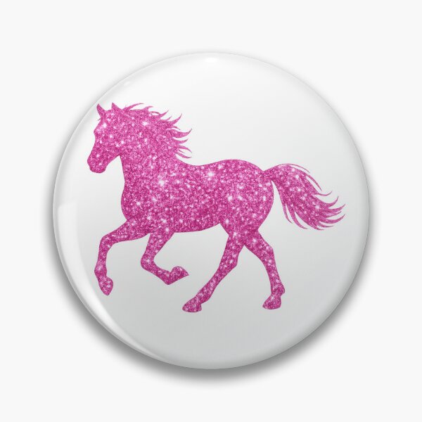 Item preview, Pink Glitter Horse designed and sold by OTSC.