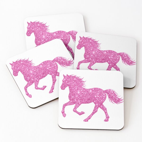 Item preview, Pink Glitter Horse designed and sold by OTSC.