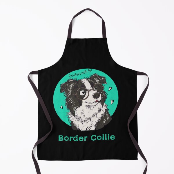 Item preview, Funny Border Collie “Einstein with Fur” – Smart Dog Lover Gift Intelligent Puppy Design designed and sold by SimoesArtistry.