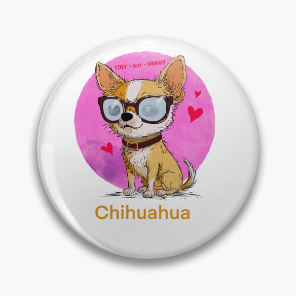 Item preview, Cute Chihuahua with Sunglasses – Tiny but Mighty Dog Lover Gift Funny Sassy Pup designed and sold by SimoesArtistry.