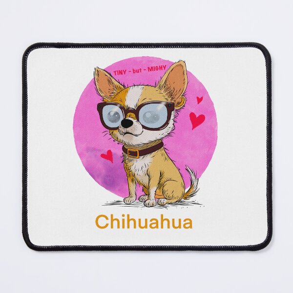 Item preview, Cute Chihuahua with Sunglasses – Tiny but Mighty Dog Lover Gift Funny Sassy Pup designed and sold by SimoesArtistry.