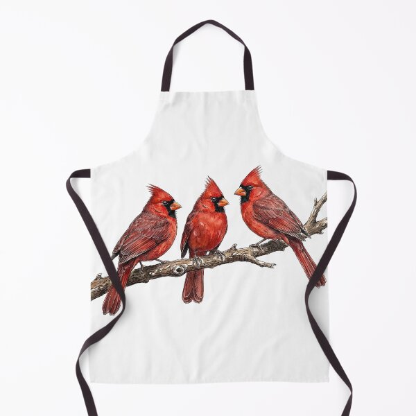 Item preview, Three Red Cardinals  designed and sold by Roy & Tiffany.