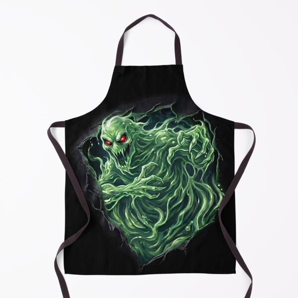 Item preview, Torn T-shirt Green Slime Ghost with Red Eyes designed and sold by MCVersa2026.